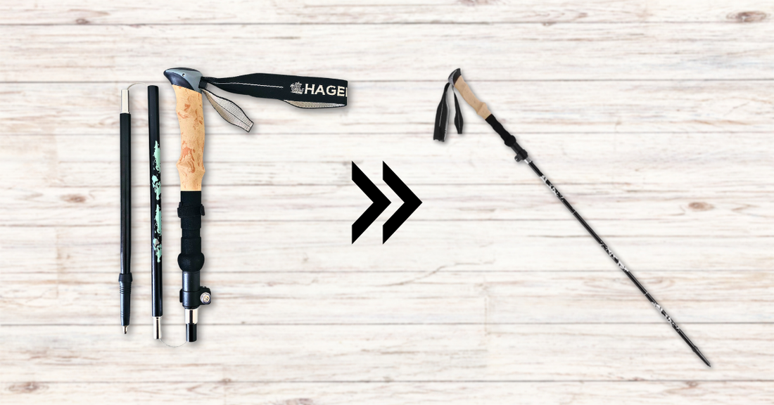 How to Assemble Your Hiking Poles