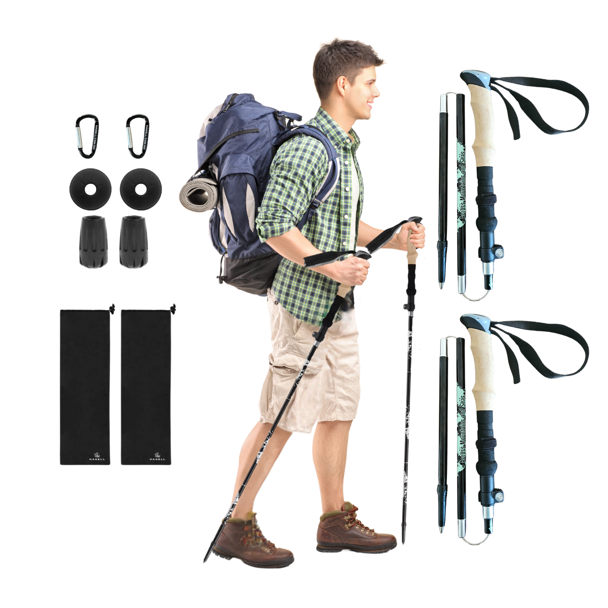Hagell Alpenstocks Hiking Poles