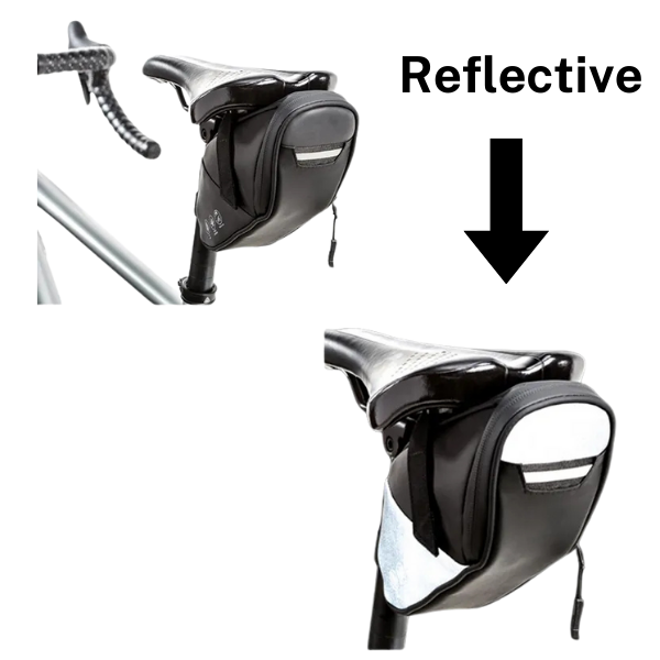 Hagell Reflective Saddle Bag