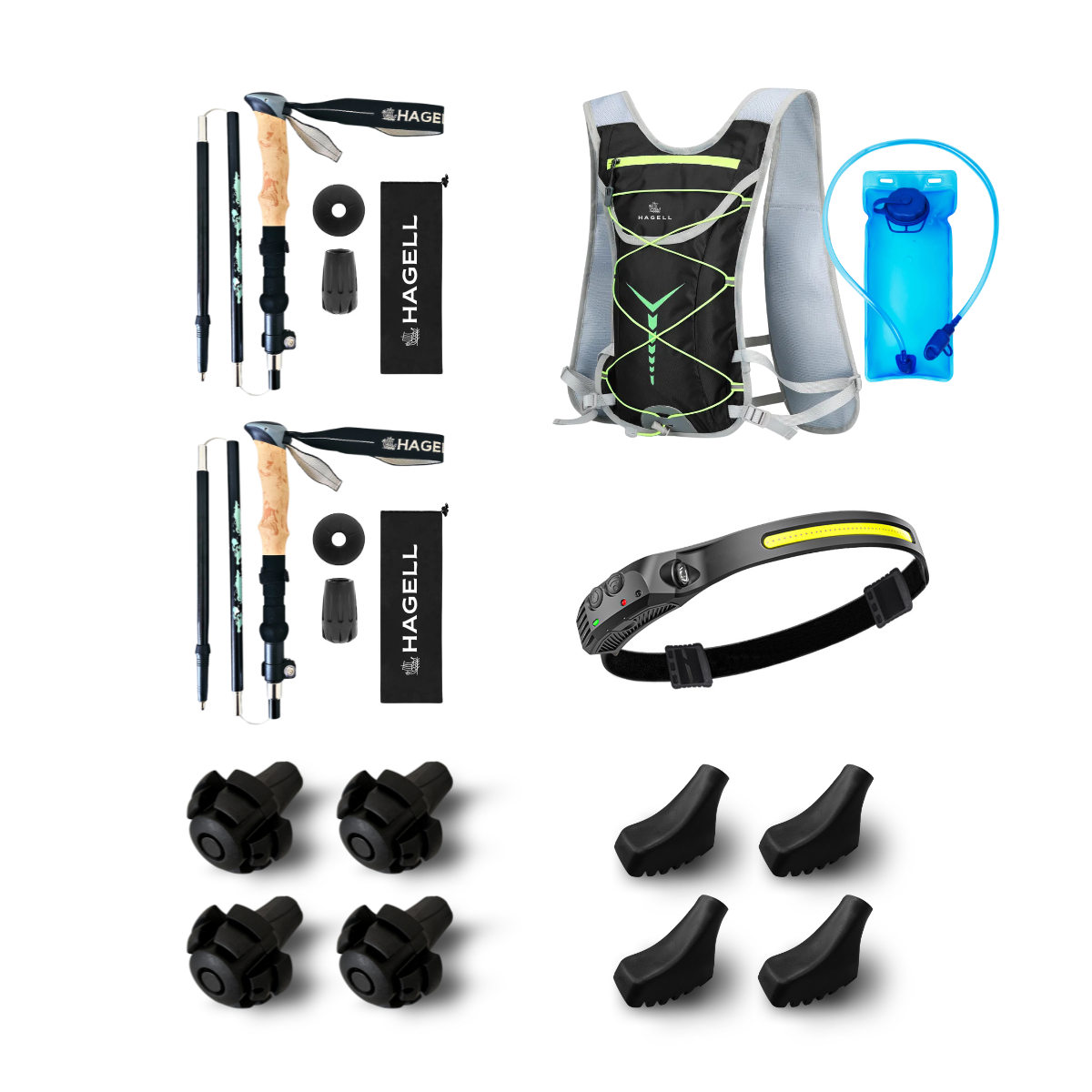 Hagell The Trail Ready Hiking Kit