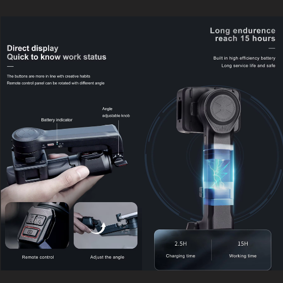 Hagell Phone Gimbal Stabilizer