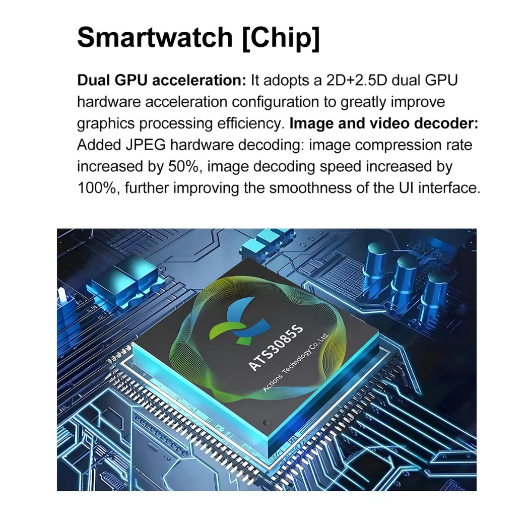 Hagell Smart Watch AMOLED