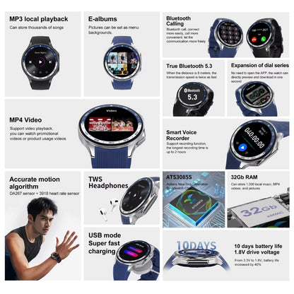 Hagell Smart Watch AMOLED