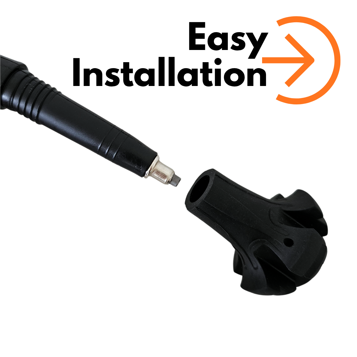 Hagell Shock Absorbing Rubber Tips - 4 Pack