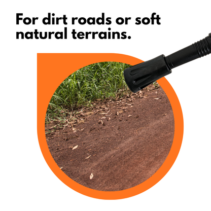 Hagell Soft Terrain Rubber Tips -  4 Pack