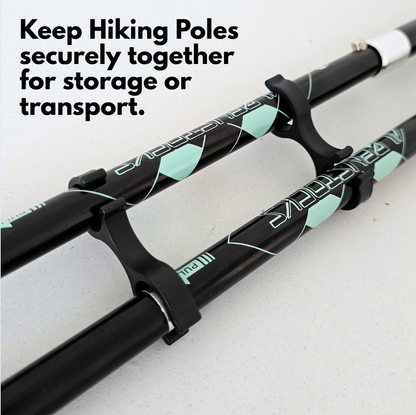 Hagell Hiking Pole Clip - 4 Pack.