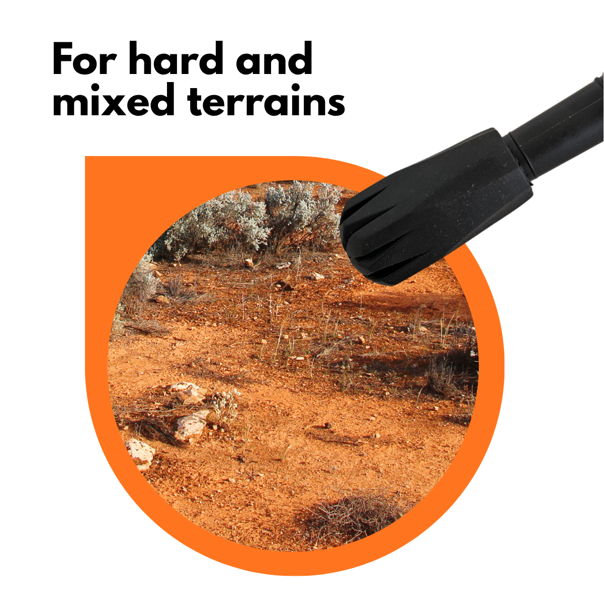 Hagell Mixed Terrains Rubber Tips - 4 Pack