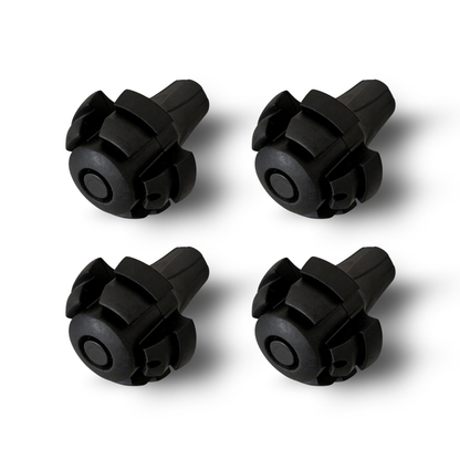 Hagell Shock Absorbing Rubber Tips - 4 Pack