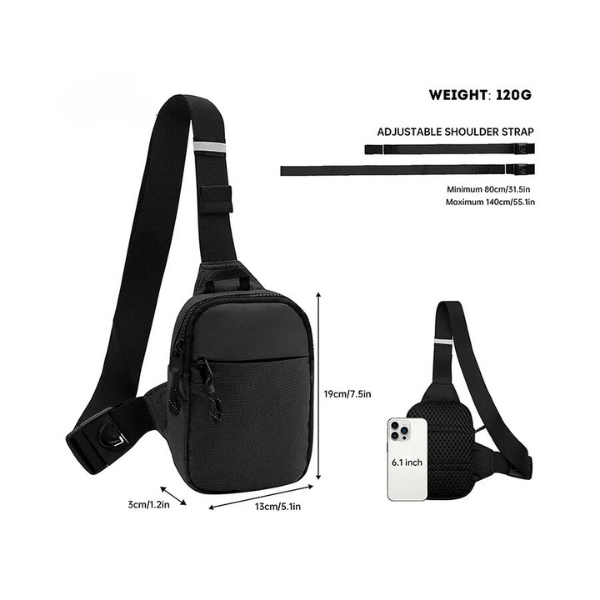 Hagell Bandollera Chest Bag